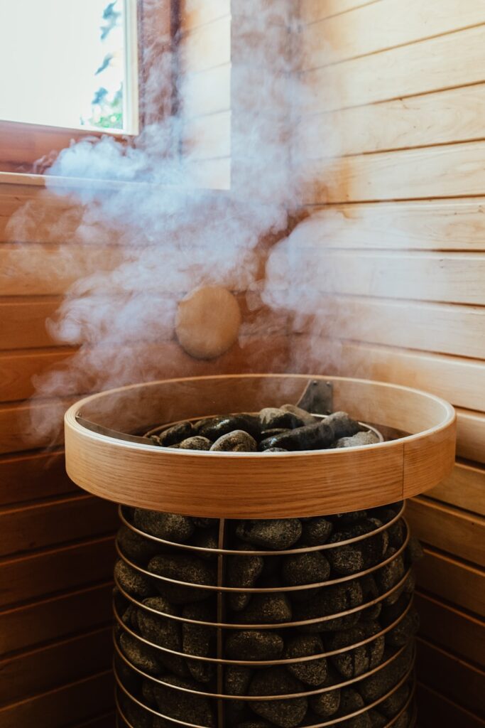 Sauna w kompleksie Willa Góry